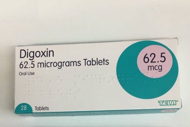 can digoxin lower bp